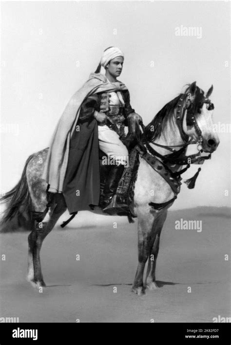 Rudolph Valentino Film The Son Of The Sheik USA 1926 Characters