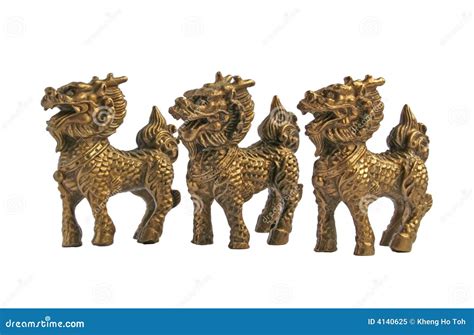 Mythical Chinese Dragon Horse Royalty Free Stock Photo - Image: 4140625