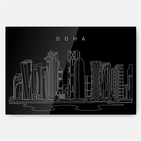 Qatar City Art Collection EverLineArt