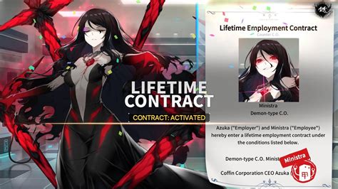 Counterside Awakened Ministra Lifetime Contract Youtube