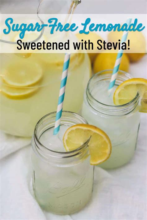 Sugar-Free Lemonade Recipe - Skinny Comfort