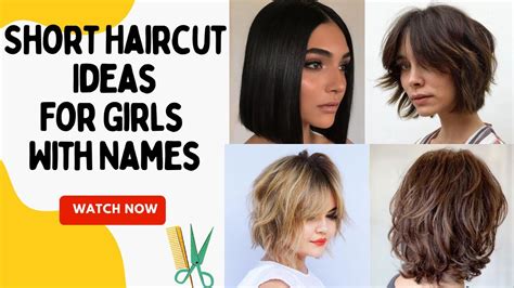 Short Haircuts For Girlswomen With Their Names Short Haircut For Women Bob Haircut Types