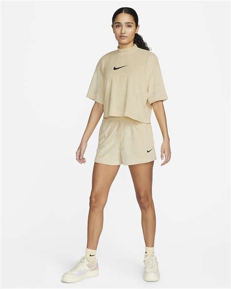 Damskie Spodenki Z Tkaniny Frotte Nike Sportswear Nike Pl