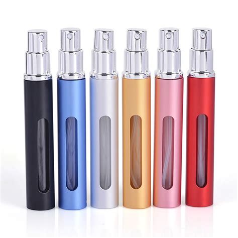 Ml Cc Refillable Portable Mini Perfume Bottle Traveler Aluminum