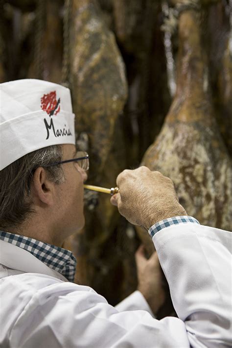 El arte de la cala en el jamón ibérico Marcial Guijuelo