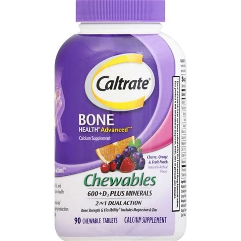 Caltrate Calcium Vitamin D Combination Mineral Supplements 90 Ct Instacart