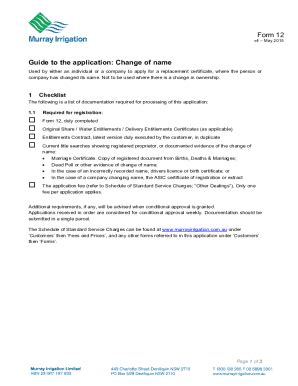 Fillable Online SHA QF012 Change Of Name Form V4 Fax Email Print