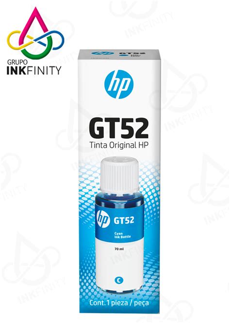 Botella De Tinta Hp Gt Cyan Inkfinity