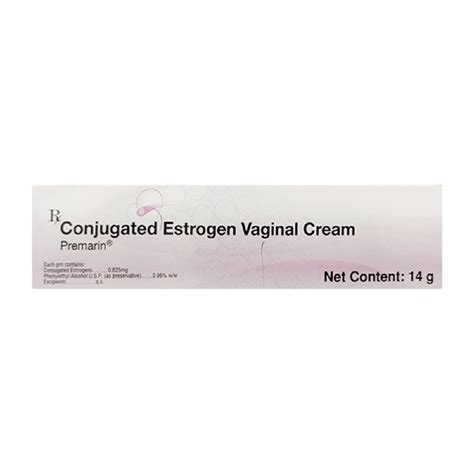 Premarin Vaginal Cream Conjugated Estrogen Zahara Heckscher