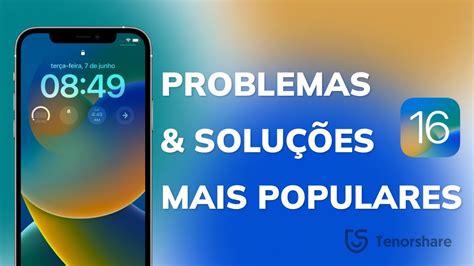 Erros de iPhone depois de atualizar para iOS 16 e as soluções iPhone