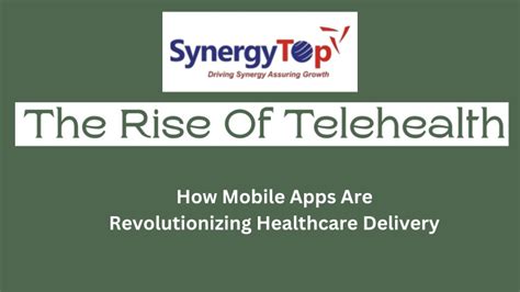 Ppt The Rise Of Telehealth How Mobile Apps Are Revolutionizing