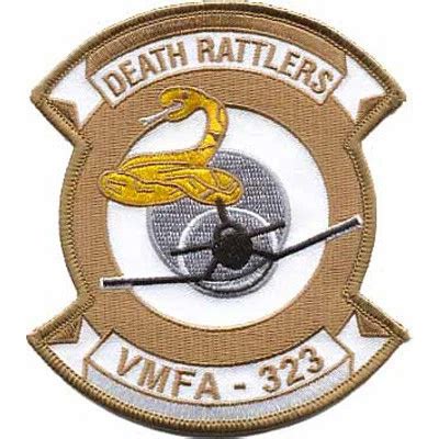 VMFA-323 Death Rattlers Patch - Devil Dog Depot