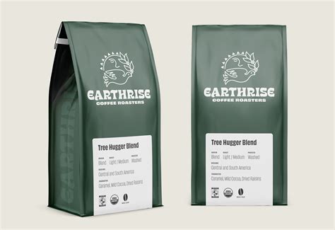 Earthrise Coffee Roasters Packaging Design and Brand Identity - Mark ...