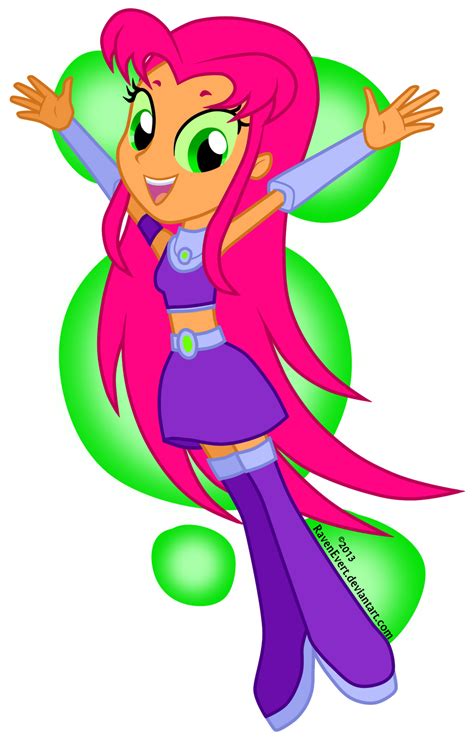 Starfire Titan Girl By Ravenevert On Deviantart