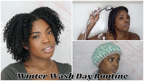 My Full Winter Wash Day Routine Type 4 Hair Youtube