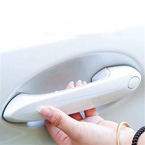 8pcs Clear Car Door Handle Bowl Sticker Protector Anti Scratch Cover Accessories Ebay