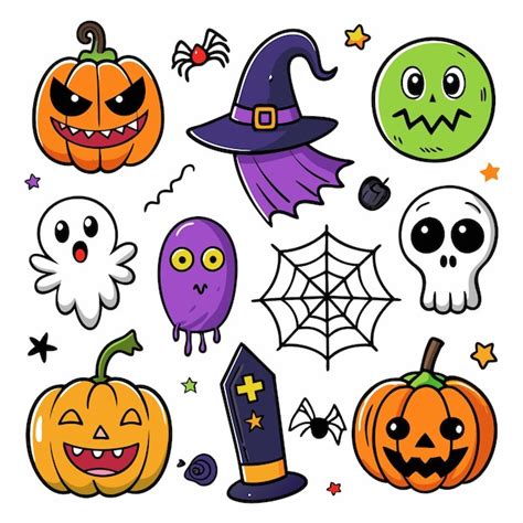 Fundo do desenho de Halloween | vetor Premium gerado com IA