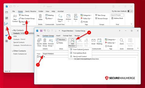 Groupes De Contact Outlook Pour La Communication Interne Avantages Et