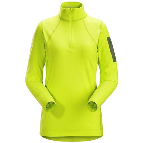 Arc Teryx Rho Lt Zip Neck Top Women S Evo