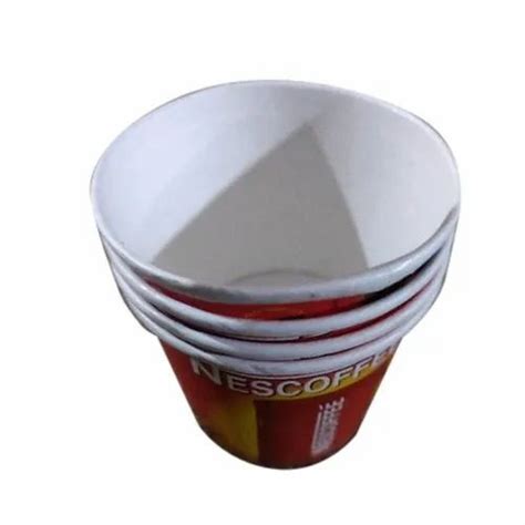 100 Piece Eco Friendly Paper Coffee Cup Capacity 90 Ml Use Hot