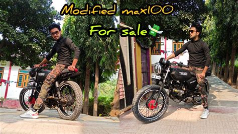 Finally Sale My Suzuki Max 100 Modified Max 100 Caferacer Youtube