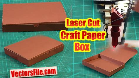 How To Make Craft Paper Box Co2 Laser Cutting Machine Diy Laser Cutting Paper Crafts Box Idea