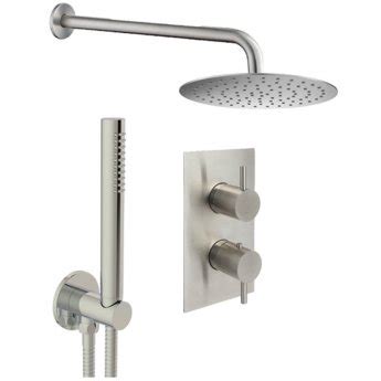 Jtp Inox Concealed Shower Outlet Matt Stainless Steel