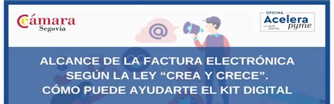 Factura Electrónica obligatoria según la Ley Crea y Crece