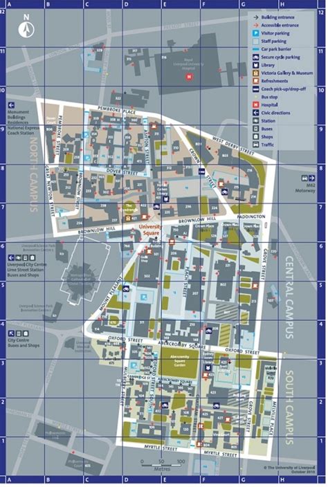 Exploring The University Of Liverpool Campus Map In 2023 - Map Of The Usa