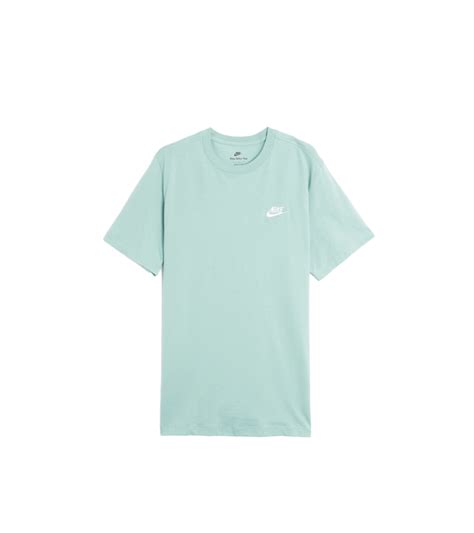 T Shirt Nike Sportswear Club Celeste Uomo