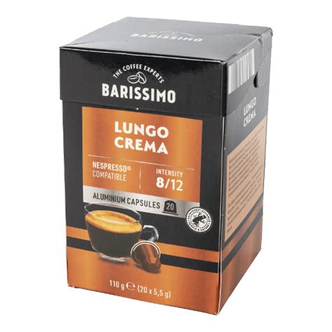 Barissimo Kaffeekapseln Lungo Crema G Nstig Bei Aldi