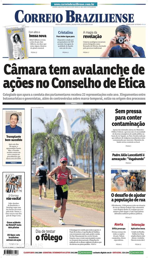 Correio Braziliense Ago Jornais E Revistas Sapo Pt