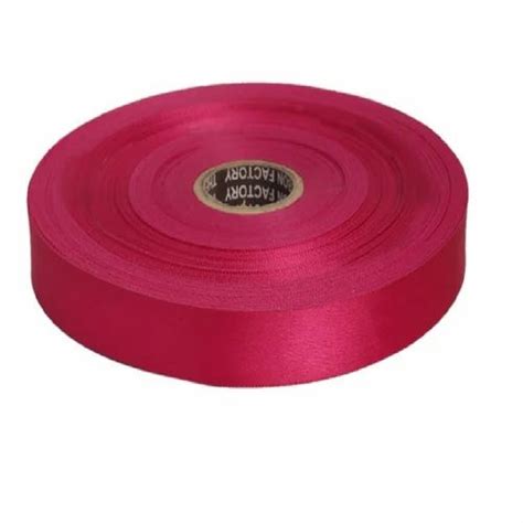 Plain Double Satin Nr Light Magenta Ribbons Size Mm Inch At Rs