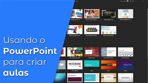 Aprenda Em Minutos Como Criar Aulas No Powerpoint Youtube