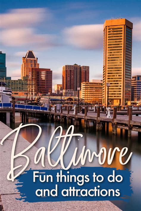 17 Fun Things To Do In Baltimore MD Love And Road