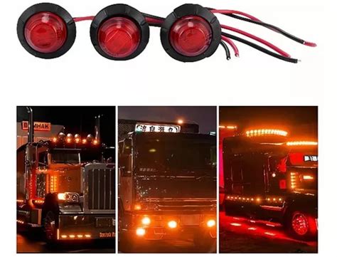 Led Luces Laterales Para Camiones Y Remolques Rojo Cuotas Sin Inter S