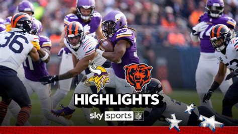 Minnesota Vikings At Chicago Bears 2024 Week 12 Nfl Highlights Nfl News Sky Sports