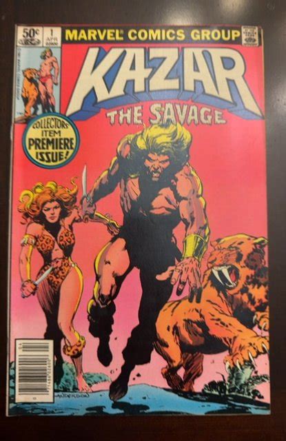 Ka Zar The Savage 1 1981 Ka Zar Comic Books Bronze Age Marvel