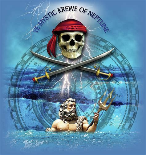 Neptune Pirate Digital Art by Gary Greer - Fine Art America