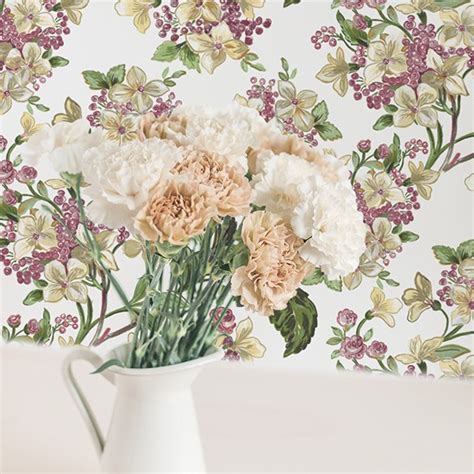 Blumen Tapeten Flowery 995937 Florale Tapeten Vlies Beige