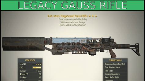 Explosive Gauss Rifle Legacy Memorial YouTube