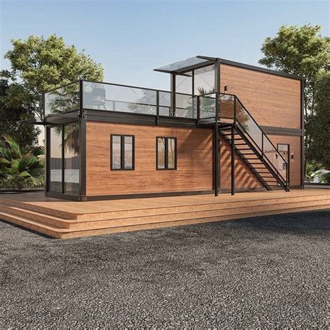 Customized Luxury Homes Container Homes 40FT Villa Detachable Container