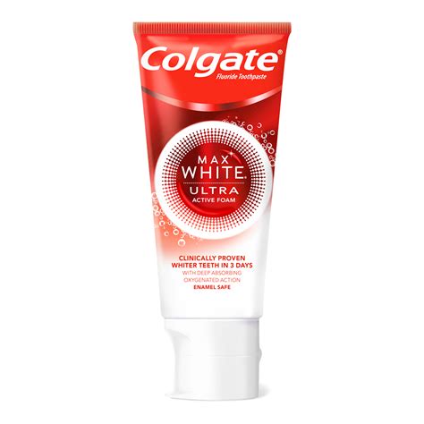 Zubna Pasta Max White Ultra Active Foam 50 Ml Colgate Voli ECommerce