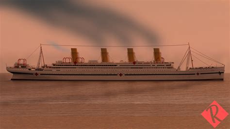 Artstation Hmhs Britannic 1914 Game Assets