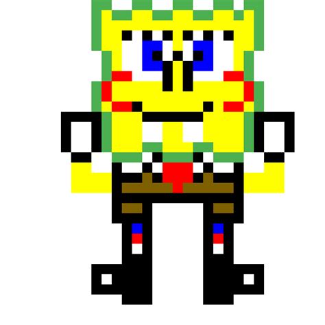 Spongebob squarepants pixel art pixel art