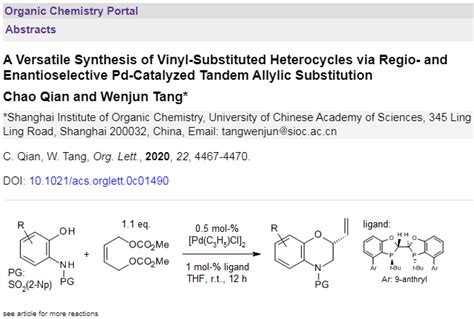 Organic Chemistry Portal On Twitter Https Organic Chemistry Org