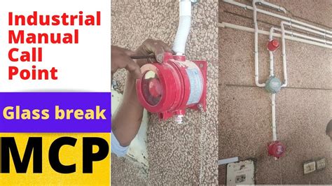 Industrial Mcp Manual Call Point Mcp At Site Glass Break Mcp