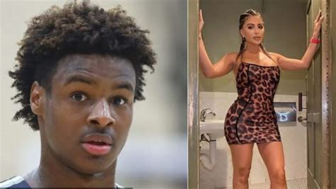 Bronny James Responds To Rumors Of Him Shooting His Shot With Larsa