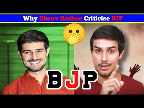 Why Dhruv Rathee Criticise BJP YouTube