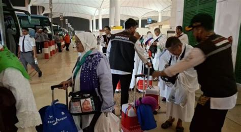 2 Kloter Gelombang 2 Jemaah Haji Indonesia Tiba Di Jeddah Dalam Kondisi